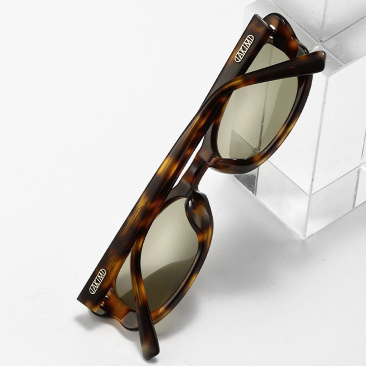 Rebellious Gal tortoiseshell UV400 sunglasses front view on white background