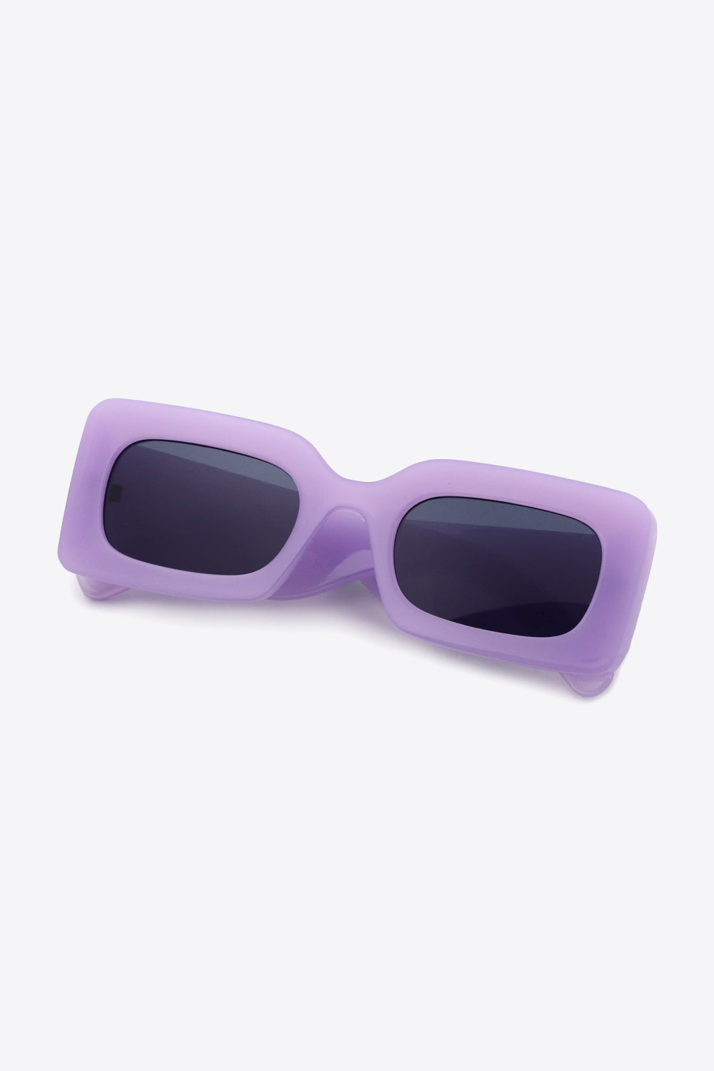Polycarbonate lens sunglasses detail shot