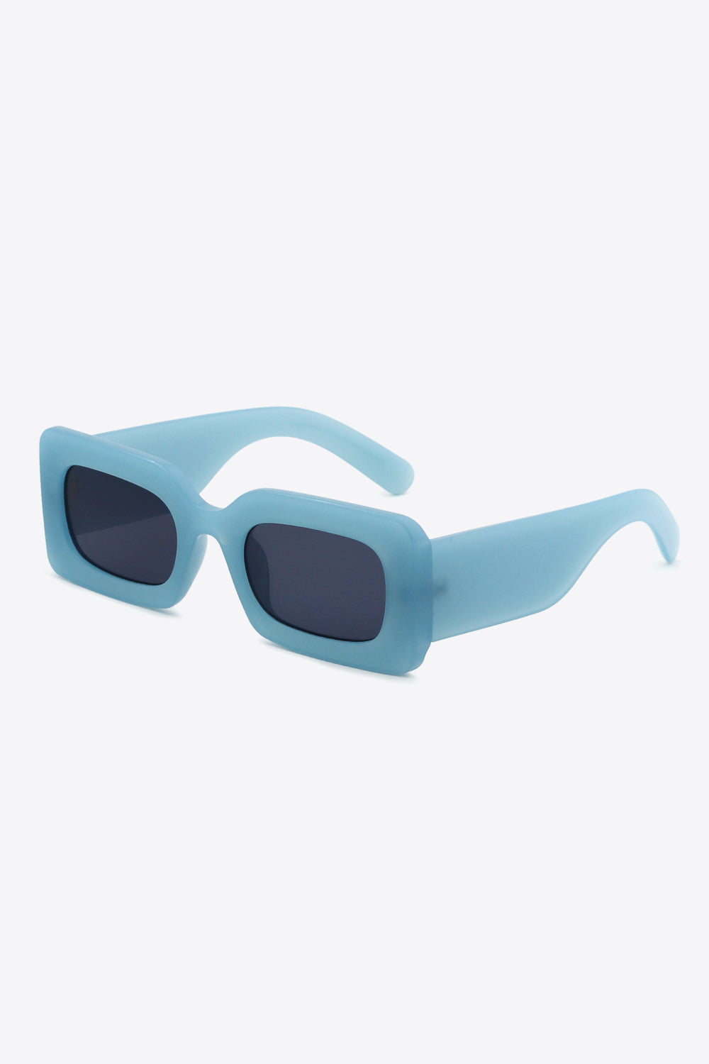 Close-up of polycarbonate frame sunglasses detail