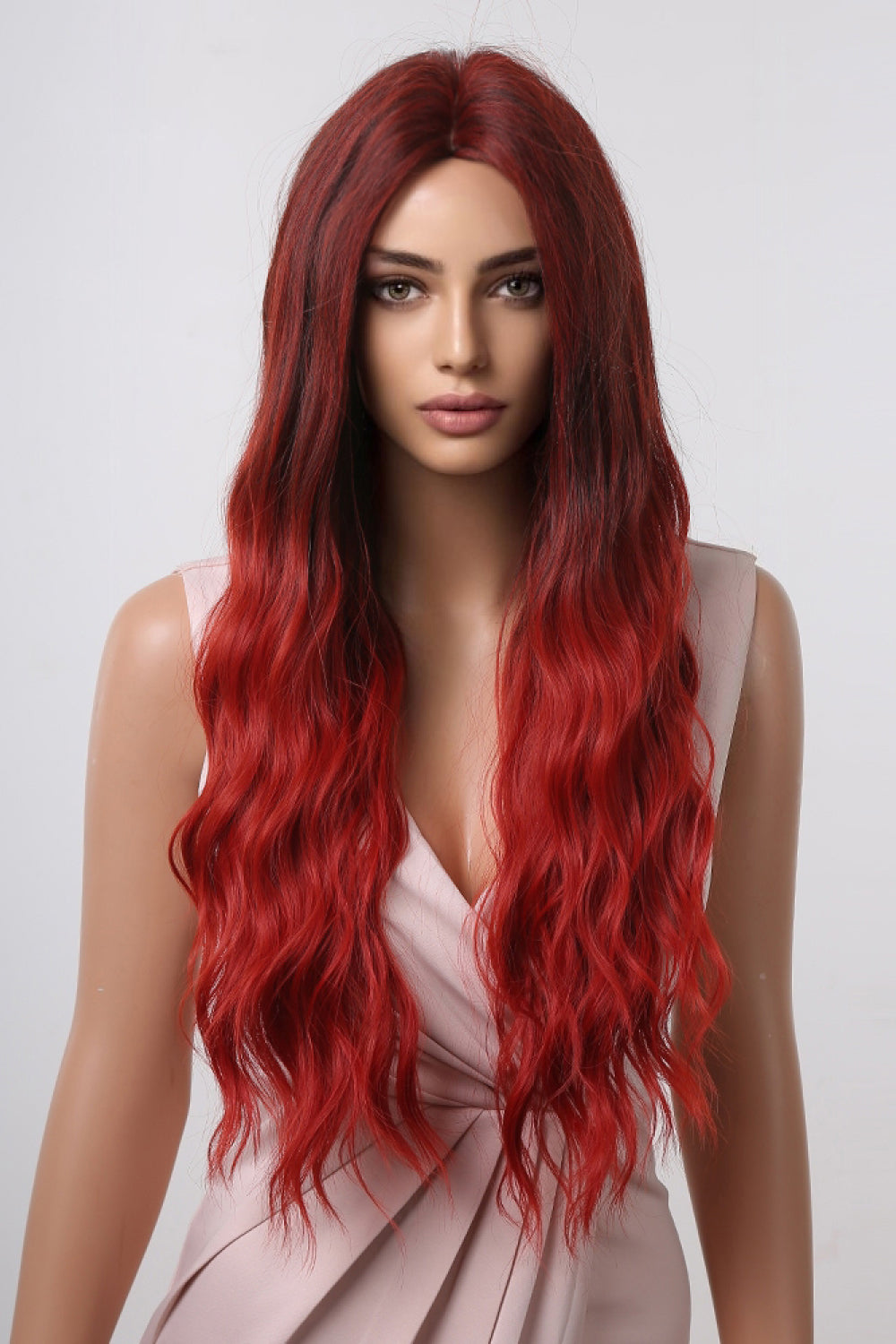 Rebellious Gal 27" Long Wavy Lace Front Wig 
