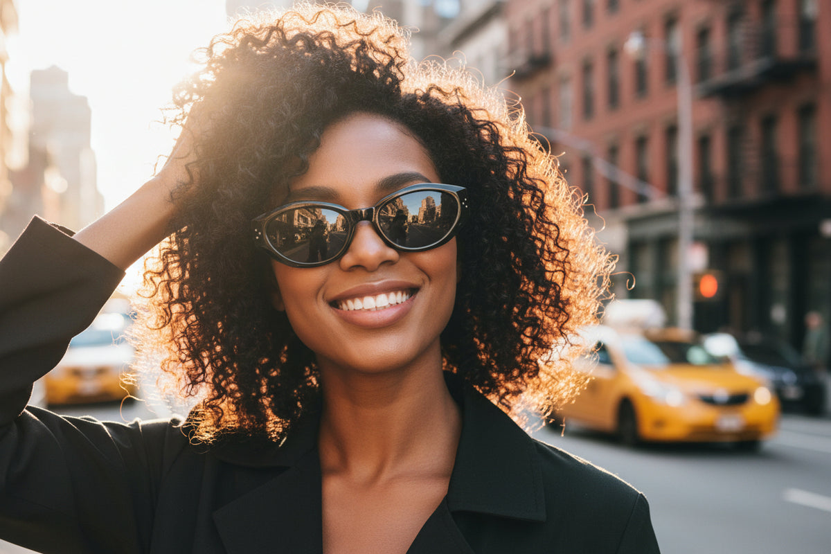 Fashion forward cat-eye sunglasses Rebellious Gal