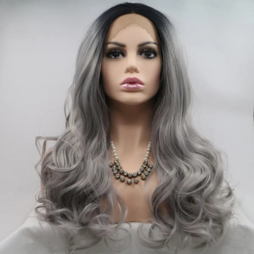 Rebellious Gal 24" Wavy Lace Front Wig