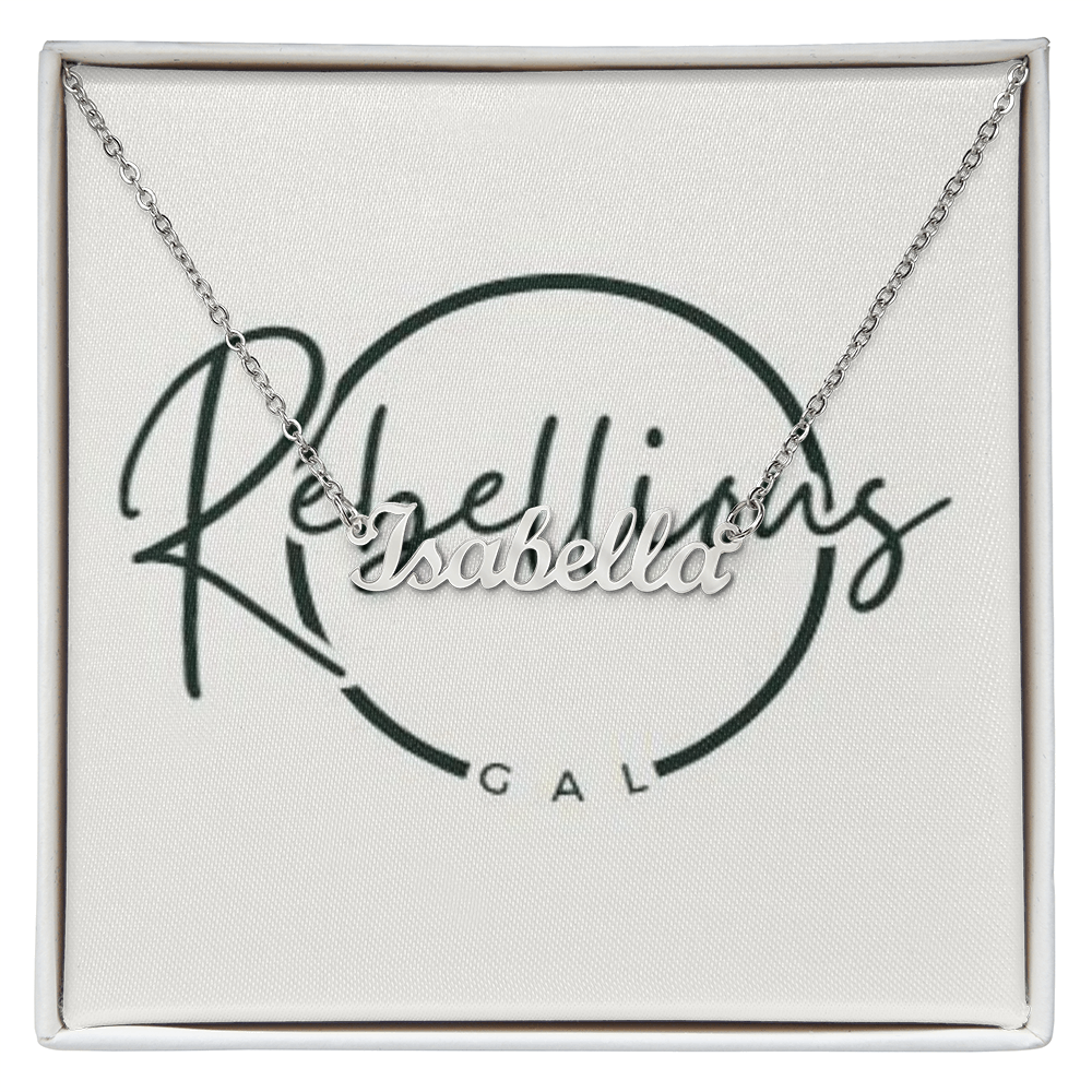 Personalized Name Necklace – A Gift Made Just for Them