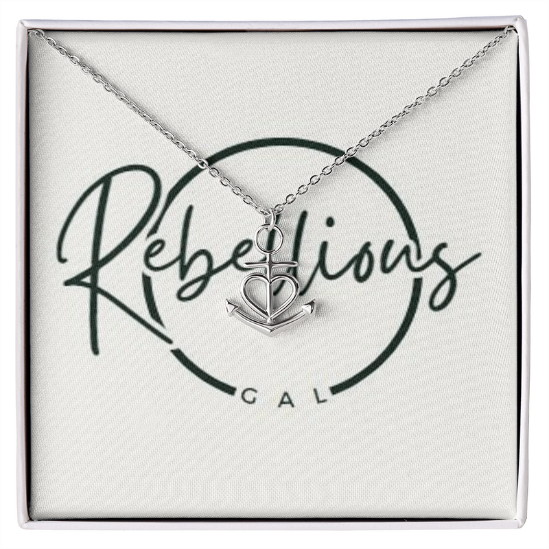 Anchor Pendant Necklace – A Symbol of Strength, Stability, and Love