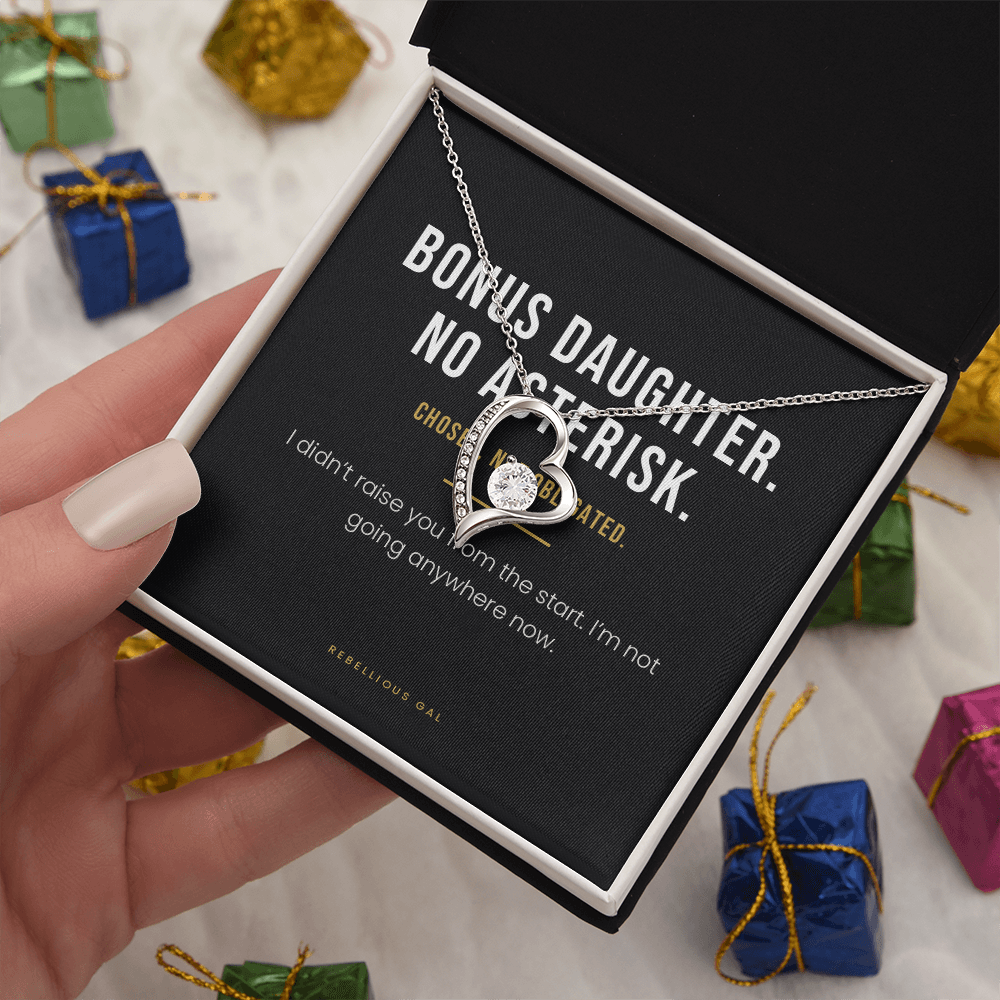 Bonus Daughter Necklace - Chosen, Not Obligated - view 3