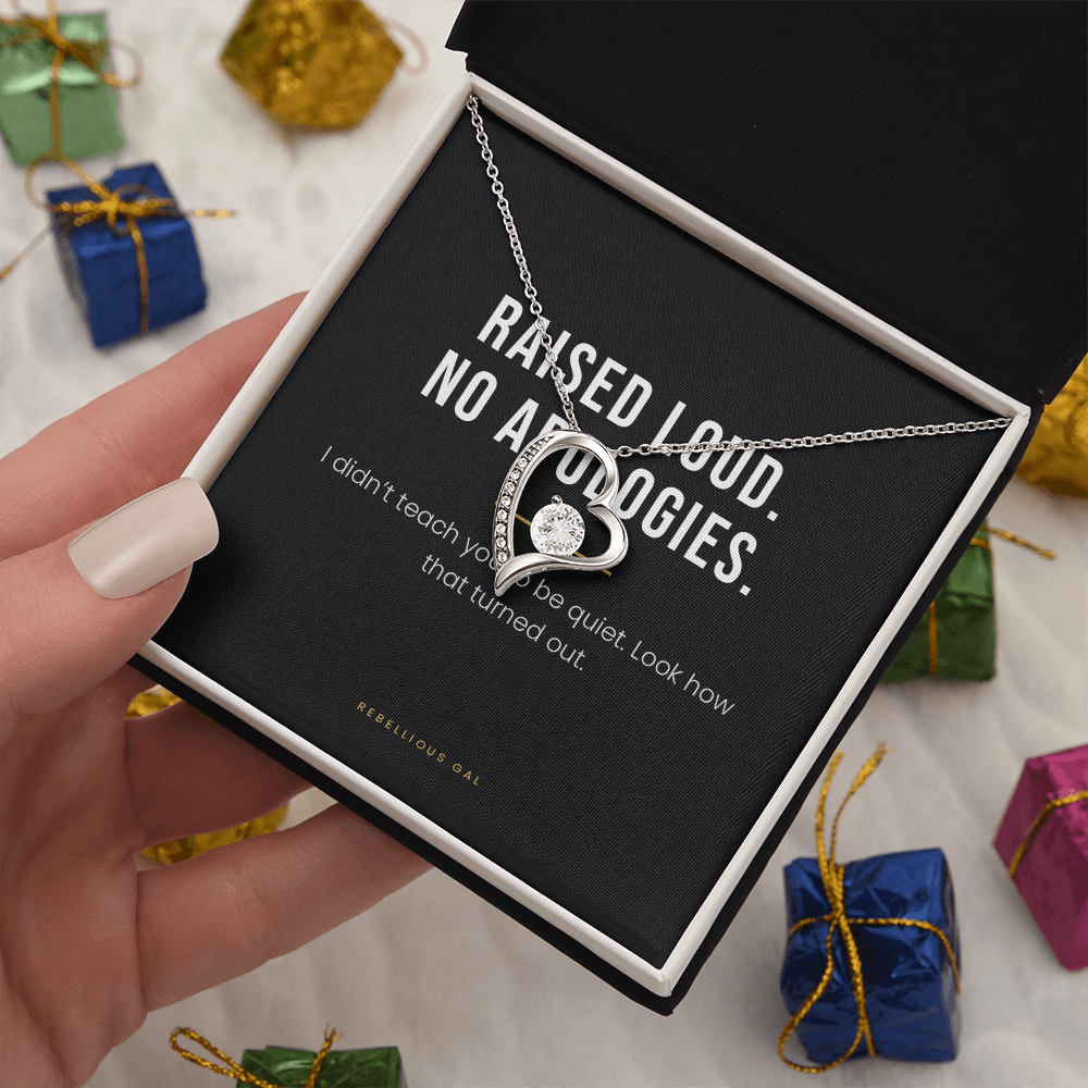 Daughter Necklace - Raised Loud, No Apologies - view 3