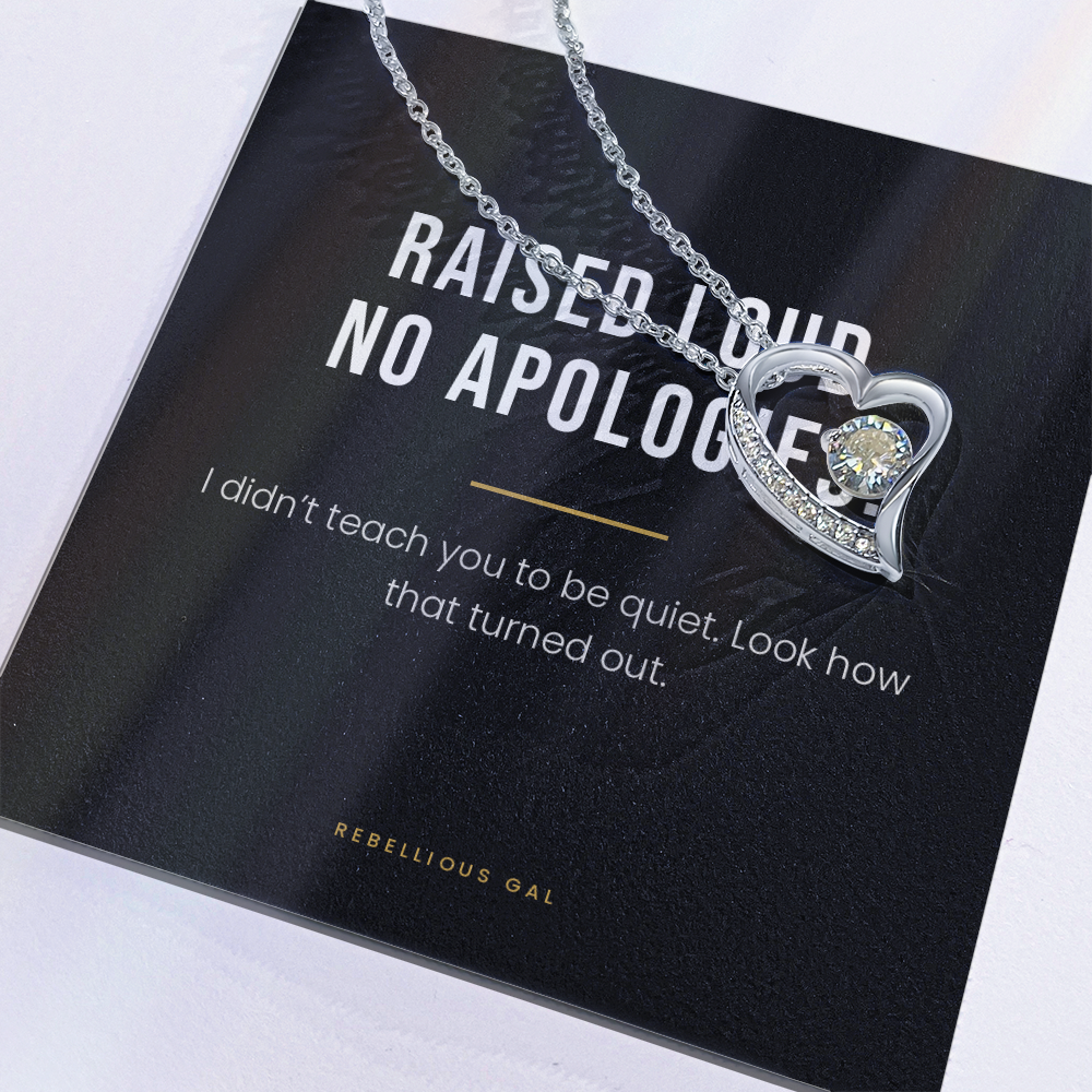 Daughter Necklace - Raised Loud, No Apologies - view 4