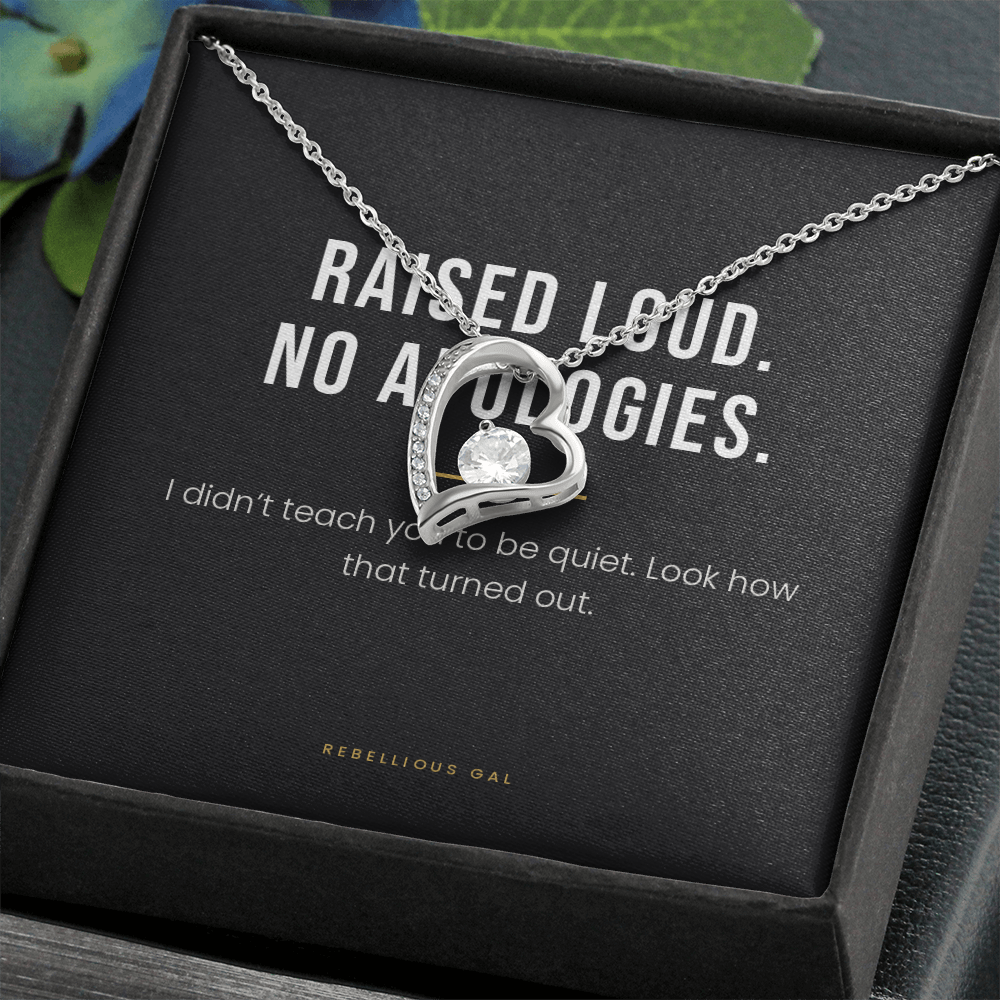 Daughter Necklace - Raised Loud, No Apologies - view 5