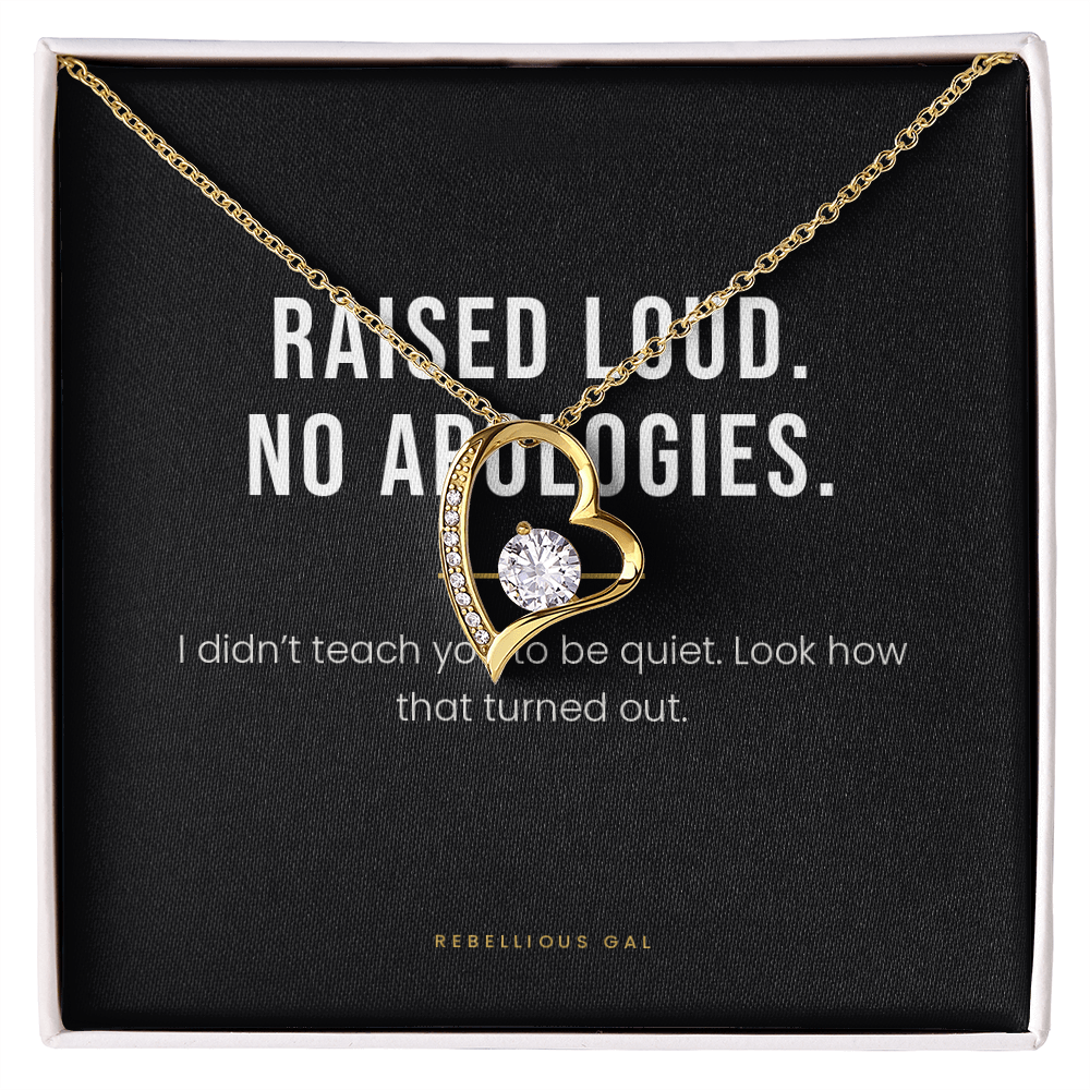 Daughter Necklace - Raised Loud, No Apologies - view 6