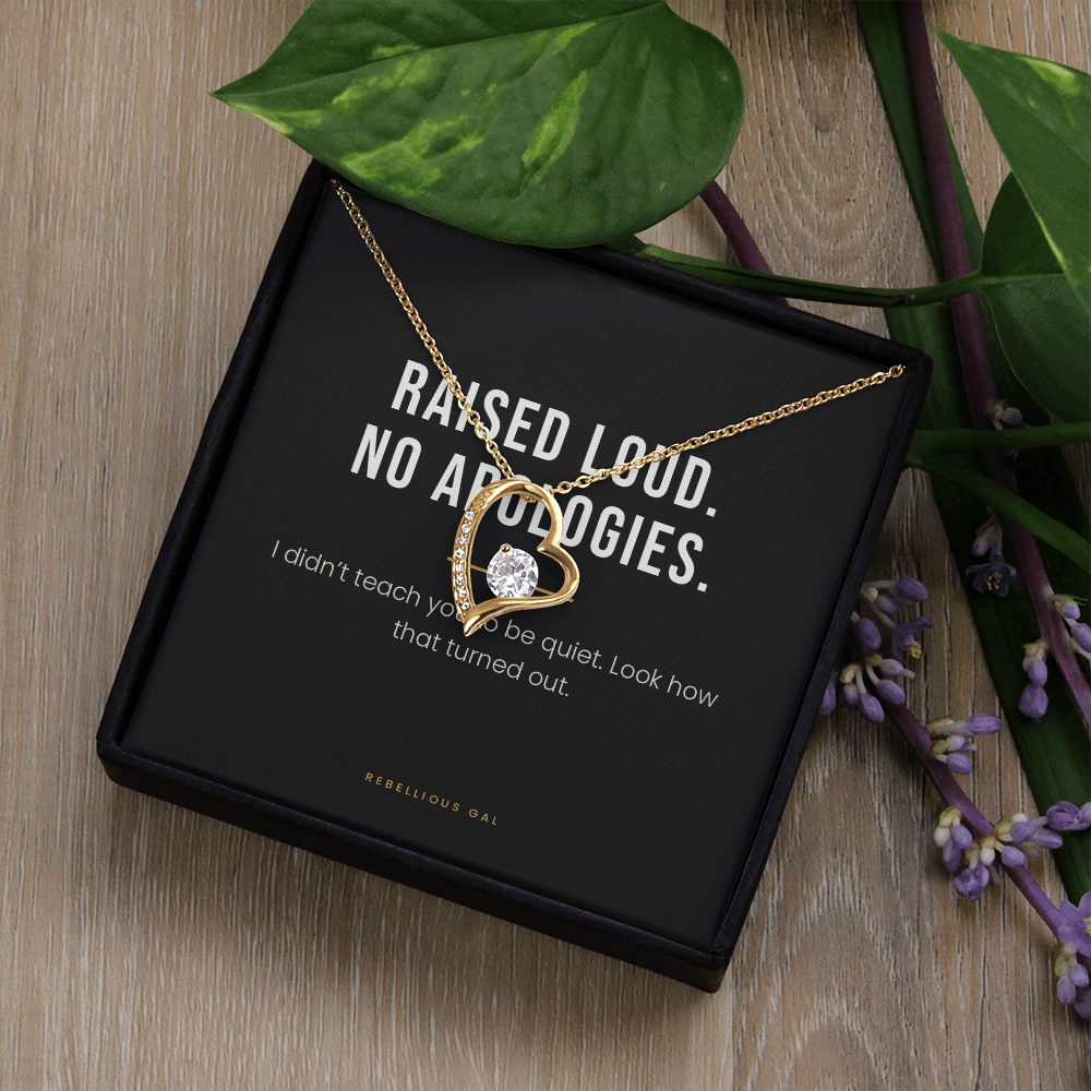 Daughter Necklace - Raised Loud, No Apologies - view 7