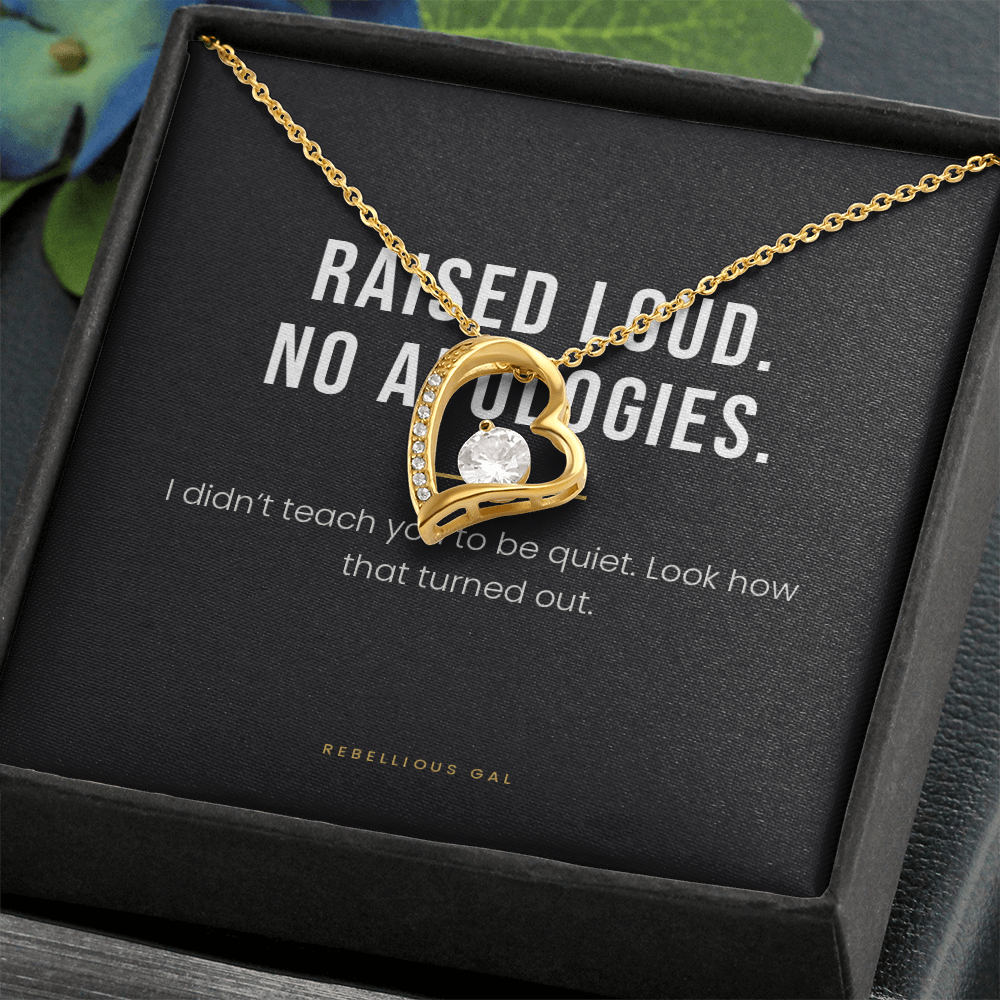 Daughter Necklace - Raised Loud, No Apologies - view 8