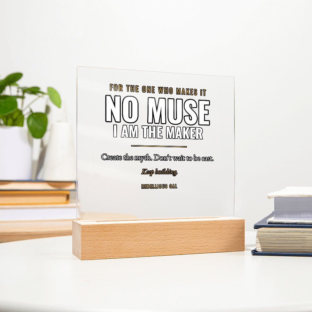 The cut edge draws a bright rule down the clear sheet, leaves and books flanking