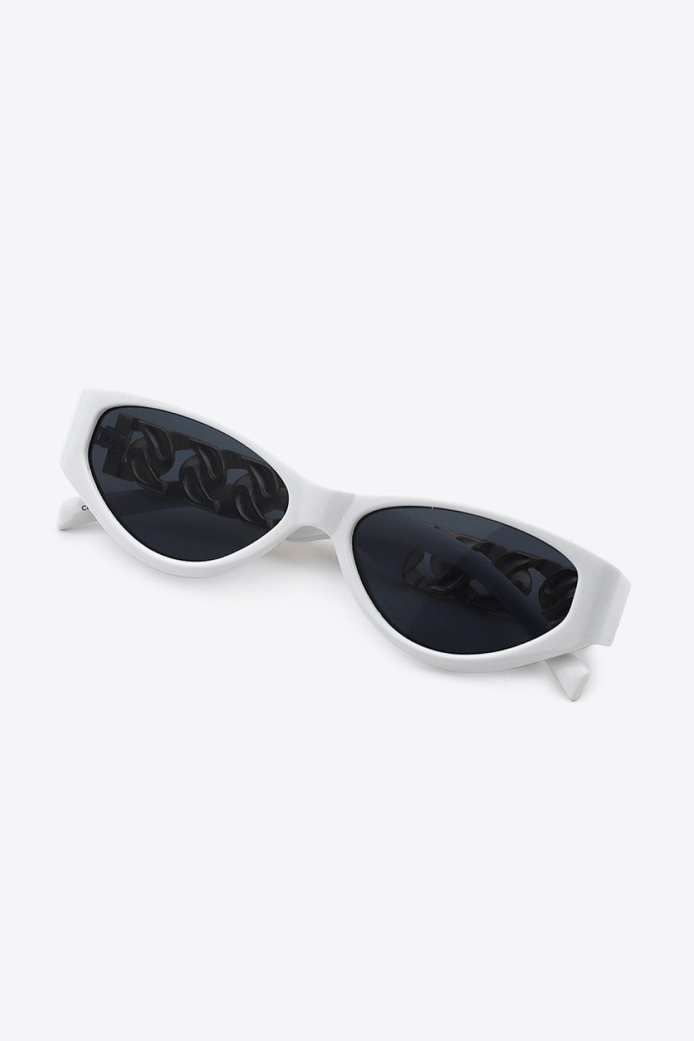 Durable polycarbonate sunglasses detail shot