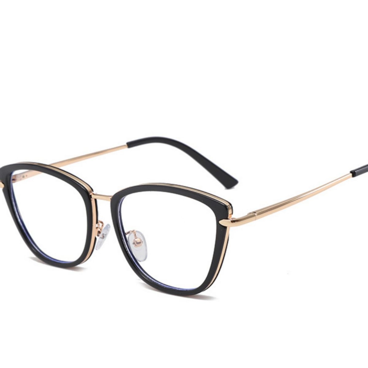 Rebellious Gal cat-eye glasses front view